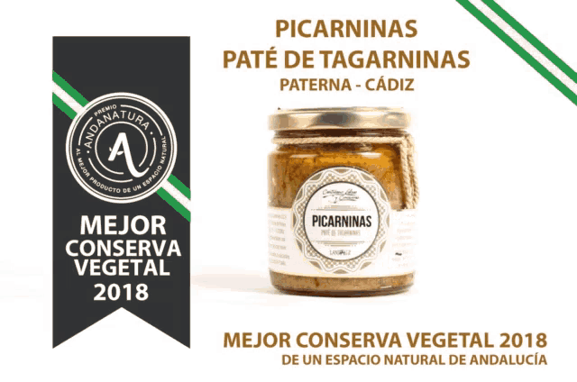 a jar of picarninas pate de tagarninas is displayed