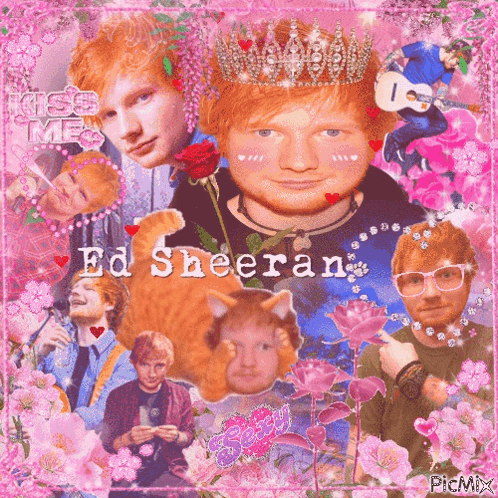Ed Sheeran Ed Sheeran Picmix GIF - Ed Sheeran Ed Sheeran Picmix Pink Ed Sheeran GIFs