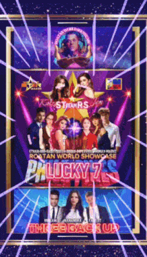 a poster for a show called lucky 7 's the backup
