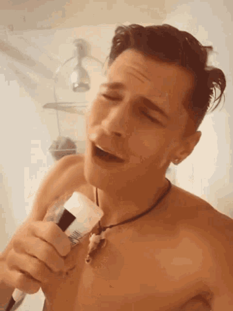 Troy Accola Singing In Shower GIF - Troy Accola Singing In Shower Singing GIFs