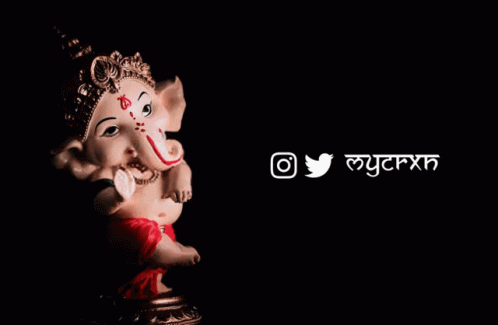 Happy Ganesh Chaturthi Little Ganesha GIF - Happy Ganesh Chaturthi Little Ganesha Ganpati Bappa GIFs