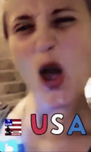 Chelsea Laden 4th Of July GIF - Chelsea Laden 4th Of July Cheering GIFs