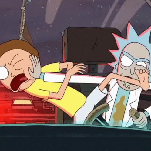 Rick And Morty Get Away From Me GIF