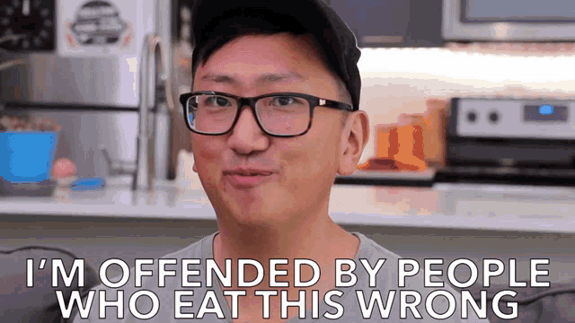 Im Offended By People GIF - Im Offended By People Who Eat This Wrong GIFs