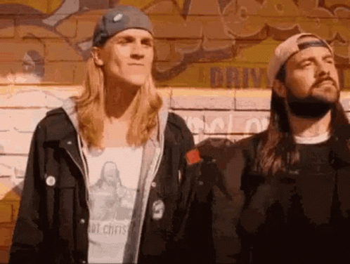 Jay And Silent Bob Oh Yeah GIF - Jay And Silent Bob Oh Yeah Happy Dance GIFs