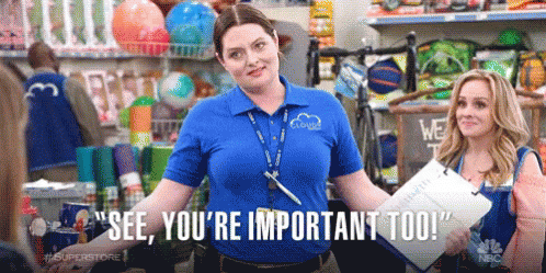 Youre Important Too You Matter GIF - Youre Important Too You Matter Special GIFs
