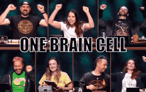 Critical Role One Brain Cell GIF