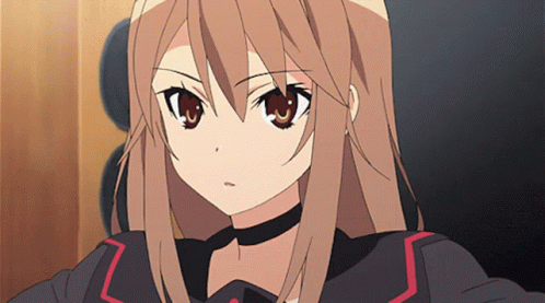 Blushing Ryoko Okami GIF - Blushing Ryoko Okami Okami San And Her Seven Companions GIFs