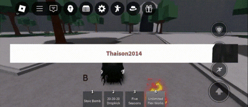 a screen shot of a video game with the name thaison2014