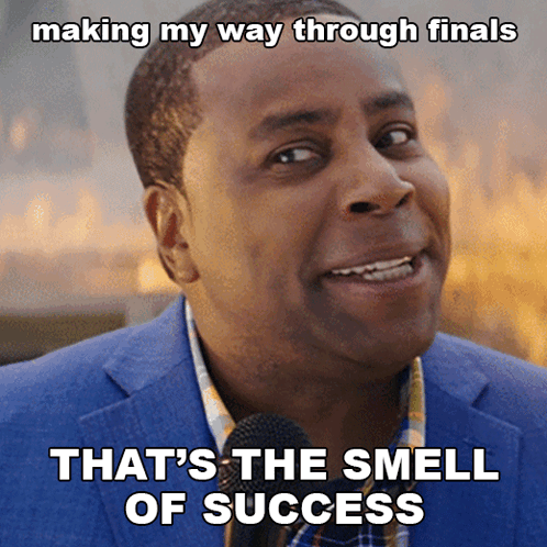 Making My Way Through Finals That'S The Smell Of Success Dexter Reed GIF - Making My Way Through Finals That'S The Smell Of Success Dexter Reed Kenan Thompson GIFs