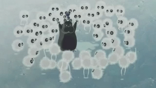Studio Ghibli Spirited Away GIF - Studio Ghibli Spirited Away Hands Up GIFs