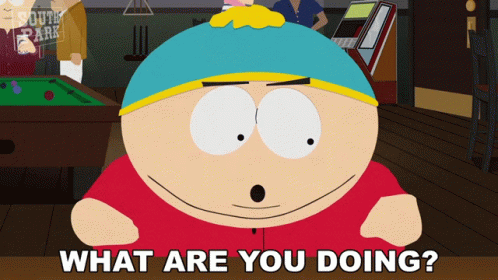 What Are You Doing Eric Cartman GIF - What Are You Doing Eric Cartman South Park GIFs