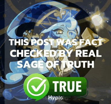 a post that says this post was fact checked by real sage of truth hypic