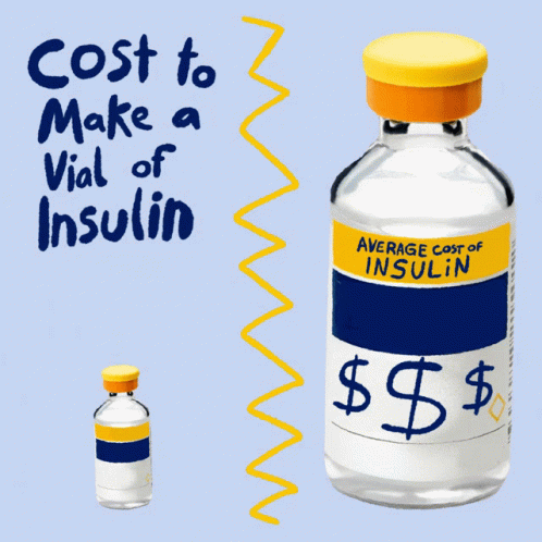 Cost To Make A Vial Of Insulin Average Cost Of Insulin GIF - Cost To Make A Vial Of Insulin Average Cost Of Insulin Health Costs GIFs