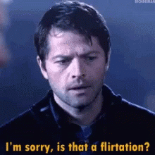 Supernatural Castiel GIF - Supernatural Castiel Flirtation GIFs