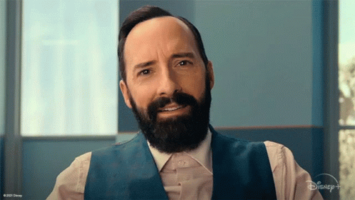 Laughing Mr Curtain GIF - Laughing Mr Curtain Tony Hale GIFs