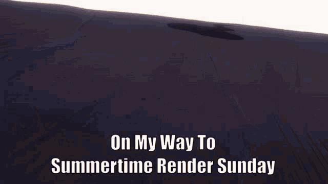 Summertime Render Summer Time Rendering GIF - Summertime Render Summer Time Rendering Summertime Sunday GIFs