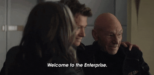 Welcome To The Enterprise Jack Crusher GIF - Welcome To The Enterprise Jack Crusher Doctor Beverly Crusher GIFs