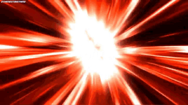 a red background with a white light coming out of it .