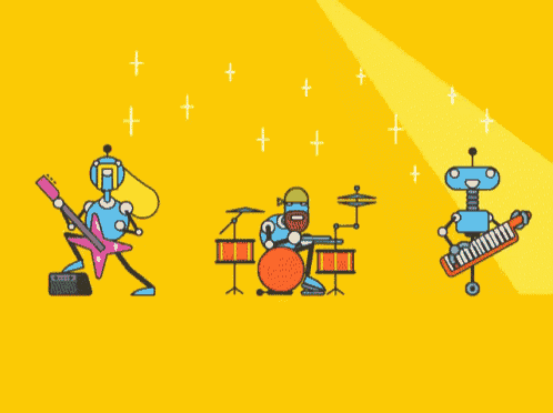 Band Robots GIF - Band Robots GIFs