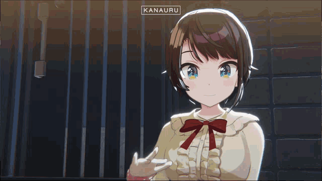 a picture of a girl with kanauru on the bottom right