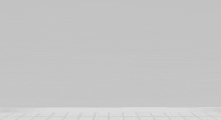 a 3d rendering of a minecraft character standing on a white tile floor .