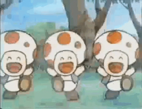 Toad Super Mario GIF - Toad Super Mario Toad Comic GIFs