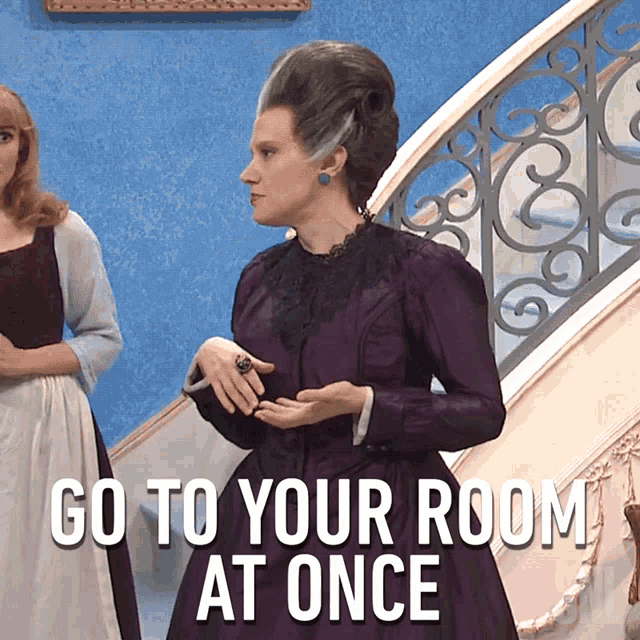 Go To Your Room At Once This Doesnt Concern You Saturday Night Live GIF - Go To Your Room At Once This Doesnt Concern You Saturday Night Live Snl GIFs
