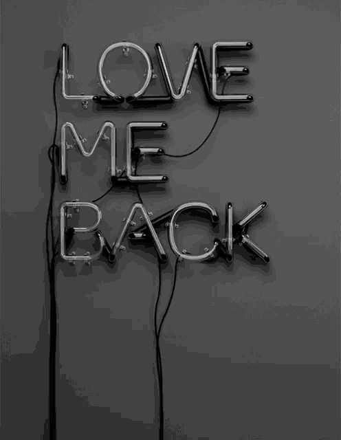 Neon Love Me Back GIF - Neon Love Me Back GIFs
