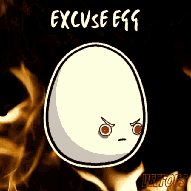 Egg Excuse Egg GIF