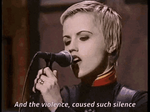 Dolores Oriordan Violence GIF - Dolores Oriordan Violence Silence GIFs