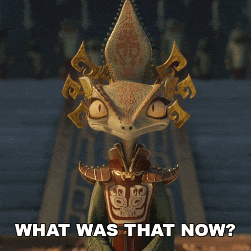 What Was That Now Chameleon GIF - What Was That Now Chameleon Kung Fu Panda 4 GIFs