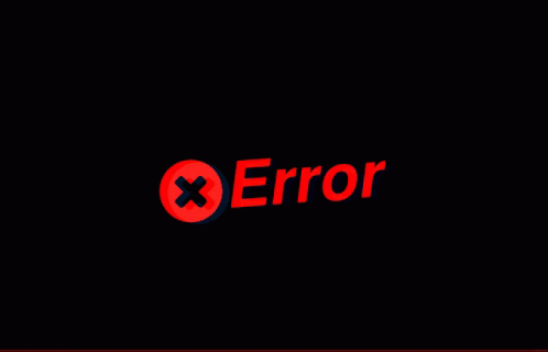 Error X Error GIF - Error X Error Error404 GIFs