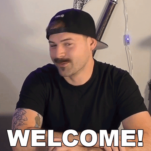 Welcome Jared Dines GIF - Welcome Jared Dines The Dickeydines Show GIFs