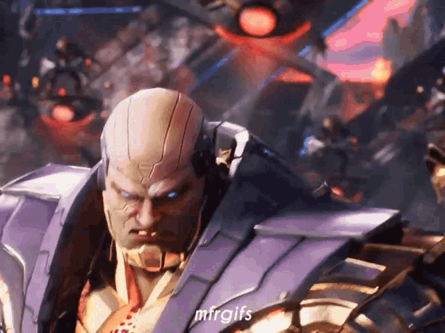 a video game character with the word mirgifs written below him