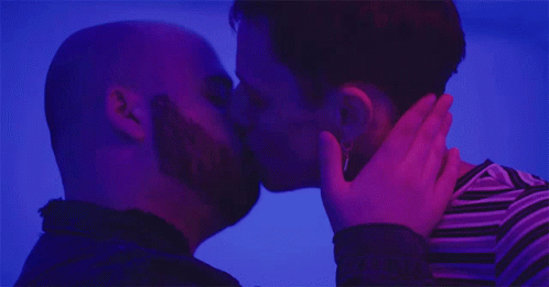 Kissing Seeyouspacecowboy GIF - Kissing Seeyouspacecowboy The End To A Brief Moment Of Lasting Intimacy Song GIFs
