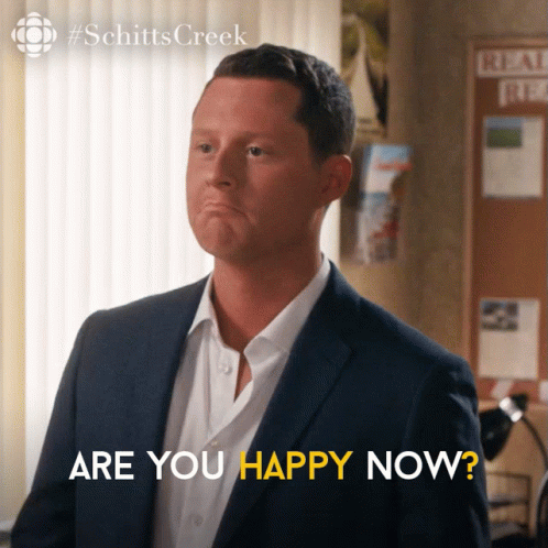 Are You Happy Now Patrick GIF - Are You Happy Now Patrick Patrick Brewer GIFs