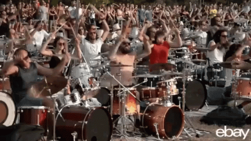 Group Of Drumers GIF - Group Of Drumers GIFs