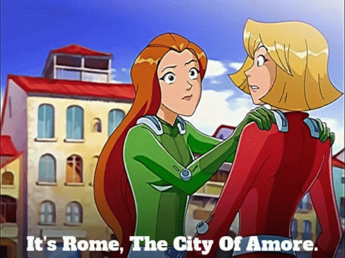 Totally Spies Sam GIF - Totally Spies Sam Its Rome GIFs