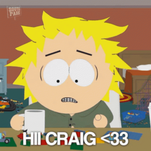 Craig Craig Tucker GIF - Craig Craig Tucker Hi Craig GIFs