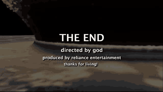 the end of a movie that was produced by reliance entertainment
