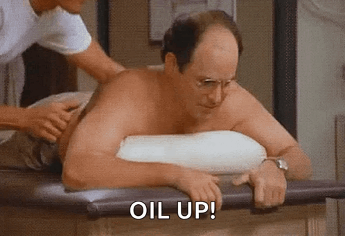 Seinfeld George Costanza GIF - Seinfeld George Costanza Massage GIFs