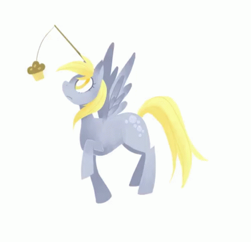 Derpy Mlp Chase GIF - Derpy Mlp Chase Muffin On A Stick GIFs
