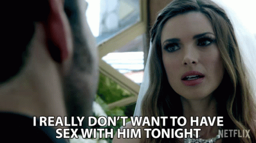 I Really Dont Want To Have Sex With Him Tonight Not Into It GIF - I Really Dont Want To Have Sex With Him Tonight Not Into It Dislike GIFs