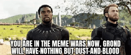 Meme Wars Grond GIF - Meme Wars Grond Chadwick Boseman GIFs