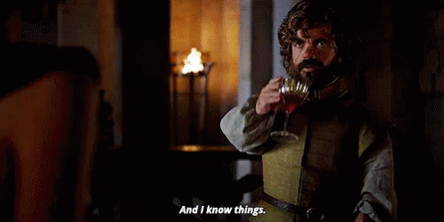 Tyrion Lannister GIF - Tyrion Lannister Know GIFs