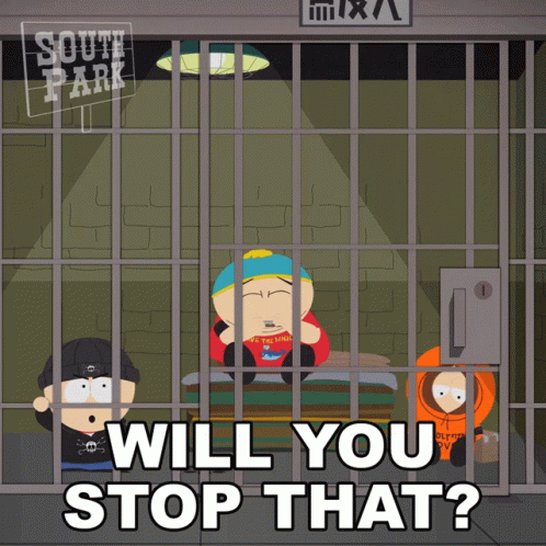 Will You Stop That Stan Marsh GIF - Will You Stop That Stan Marsh Eric Cartman GIFs