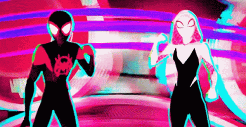 Dap Gwen Dap GIF - Dap Gwen Dap Spiderman Into The Spider Verse GIFs