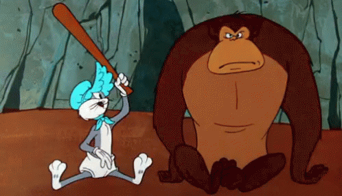 Funny Ouch GIF - Funny Ouch Bugsbunny GIFs