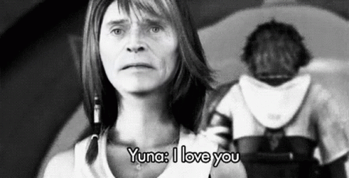 Yuna I Love You GIF - Yuna I Love You Tidus GIFs